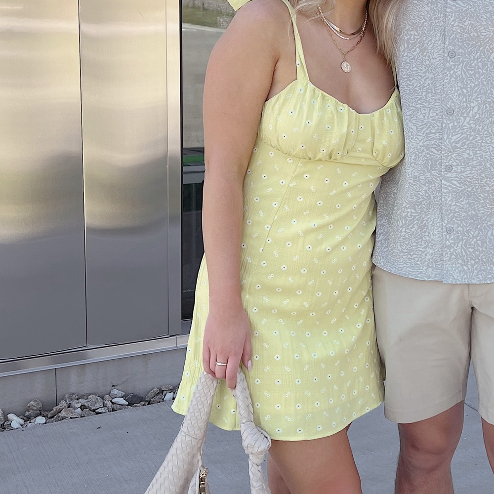 Neon Floral Dress